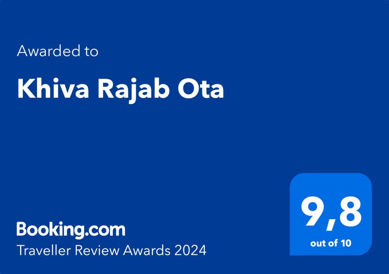 Khiva Rajab Ota Hotel Екстериор снимка